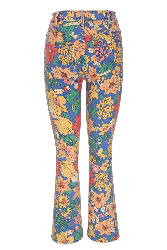 Mother Hustler Fresh Blooms Patch Pocket Ankle Jean - Size 29