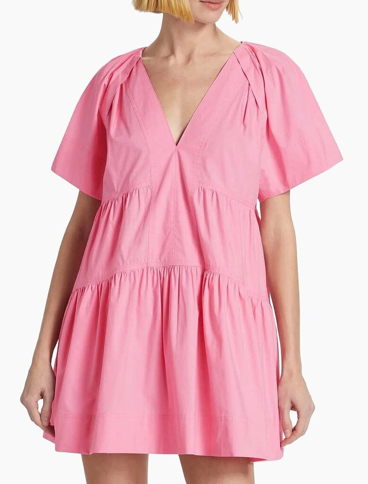 A.L.C. NWT Camila Tiered Cotton Dress - Size 8 (Retails for $395)