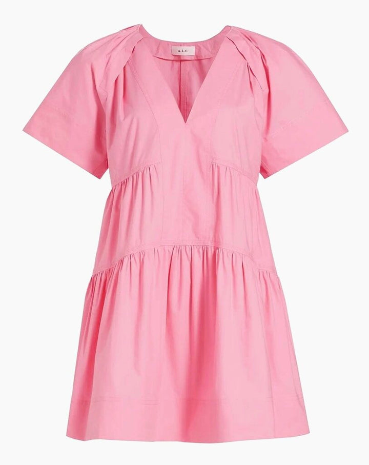 A.L.C. NWT Camila Tiered Cotton Dress - Size 8 (Retails for $395)
