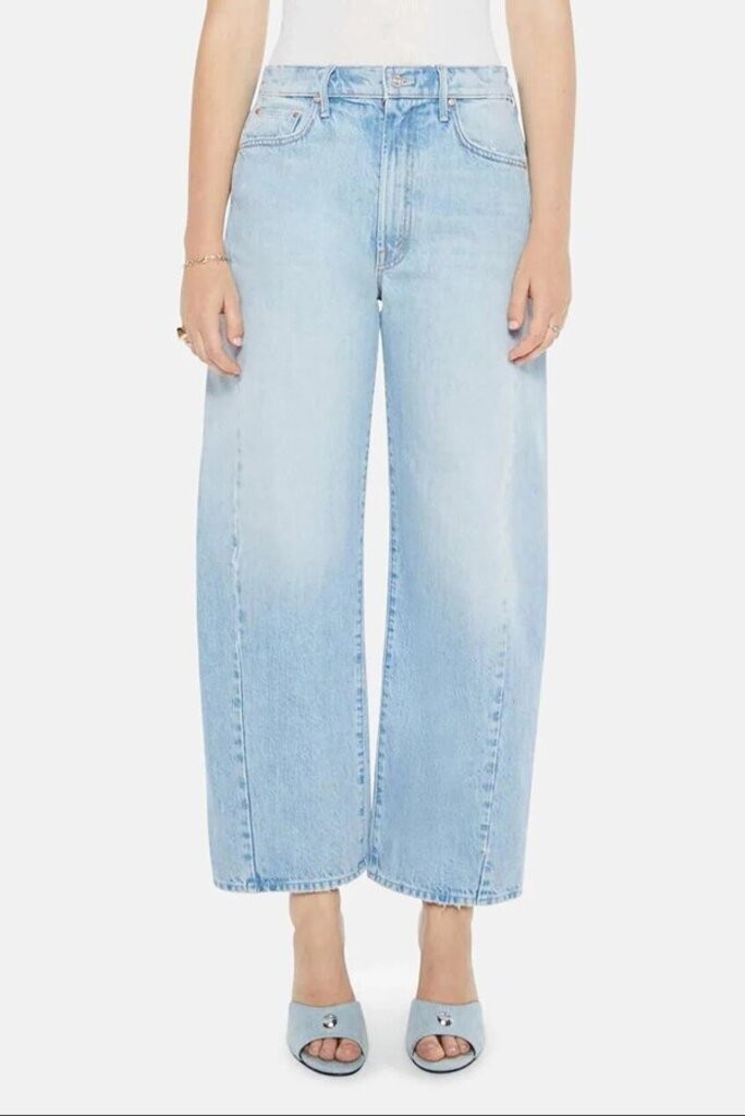 Mother The Full Pipe Flood Jeans in Back Pedal - Size 31 (Retails for $278)