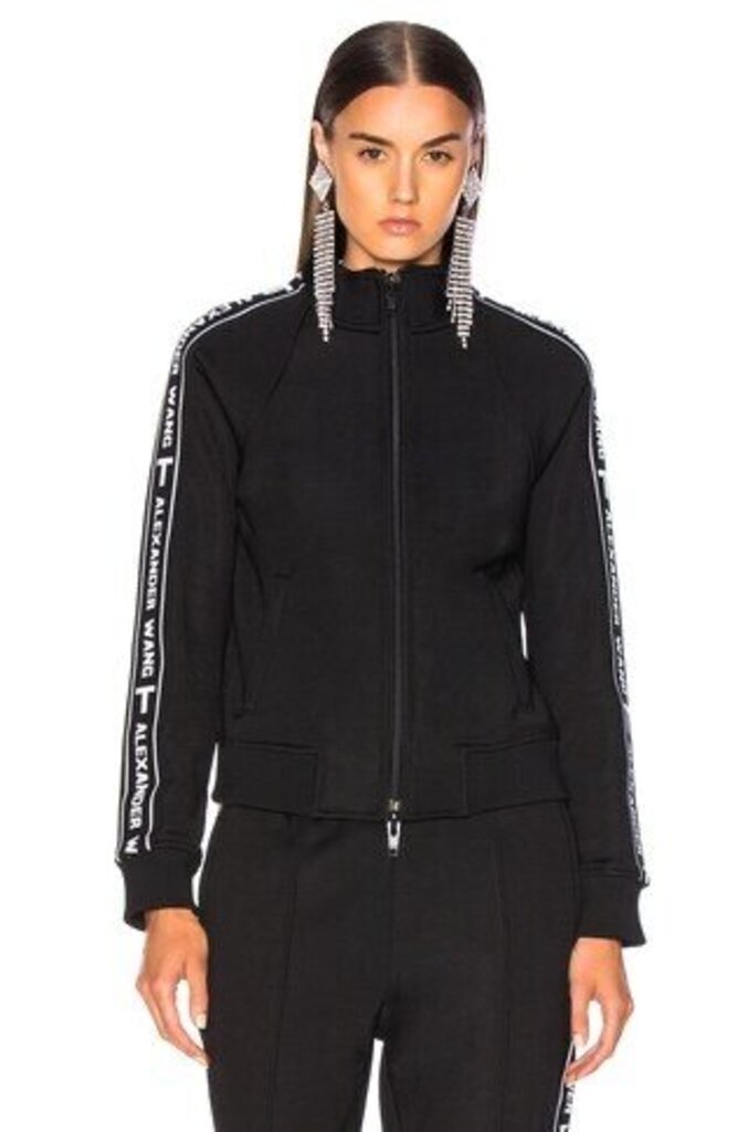 Alexander Wang Shrunken Track Jacket- Size Large