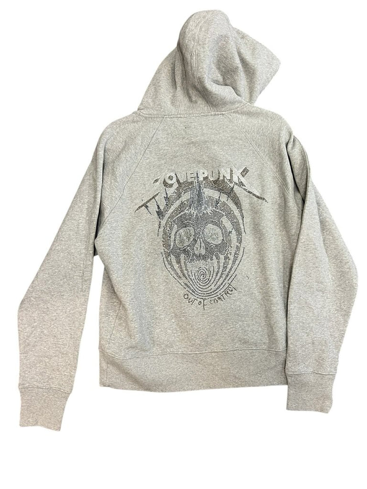 Zadig & Voltaire NWT Clipper Punk Strass Hoodie- Size Medium