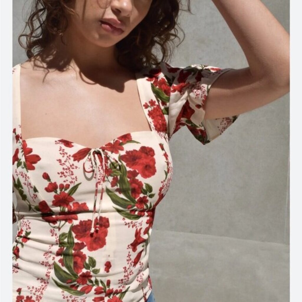 Reformation Delevan Top - Size 4