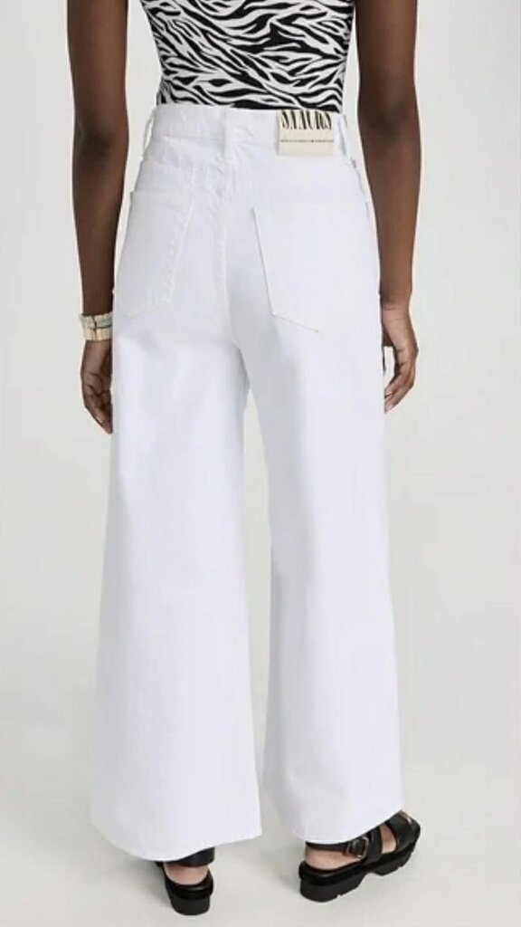 Mother SNACKS! High Waisted Push-Pop Wide Leg Jeans - Size 27