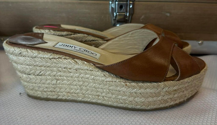 Jimmy Choo Espadrilles Wedges - Size 38