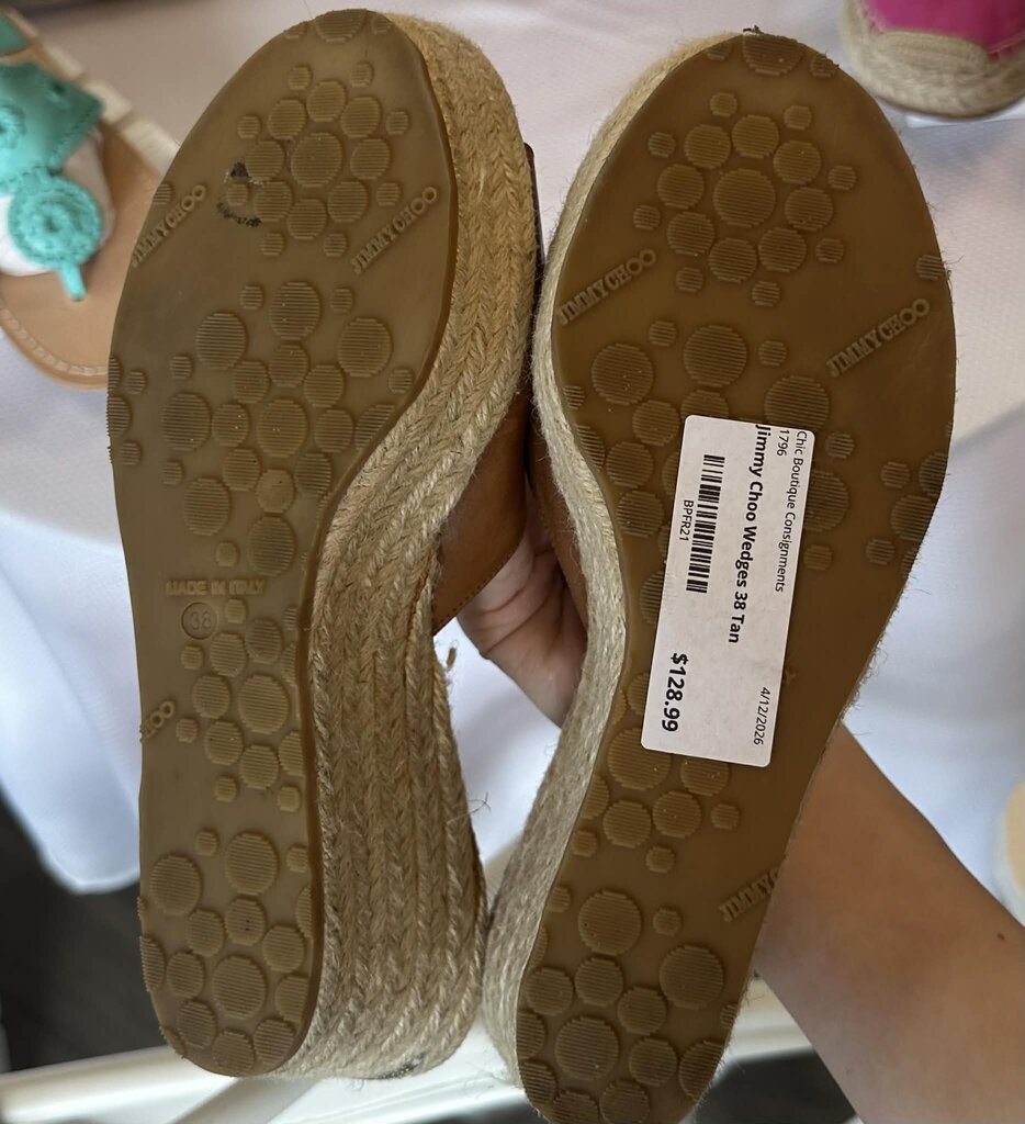 Jimmy Choo Espadrilles Wedges - Size 38