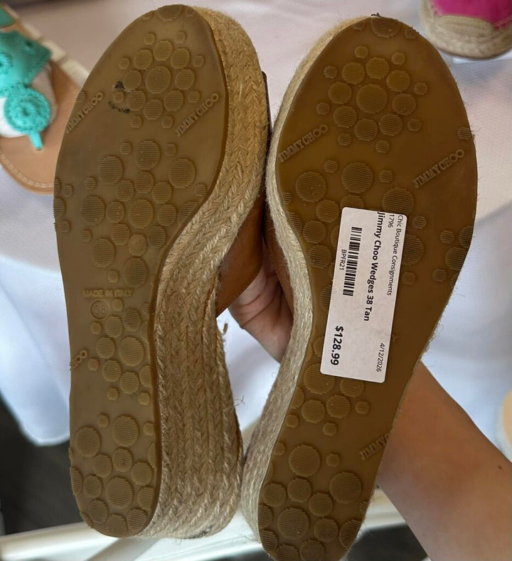Jimmy Choo Espadrilles Wedges - Size 38