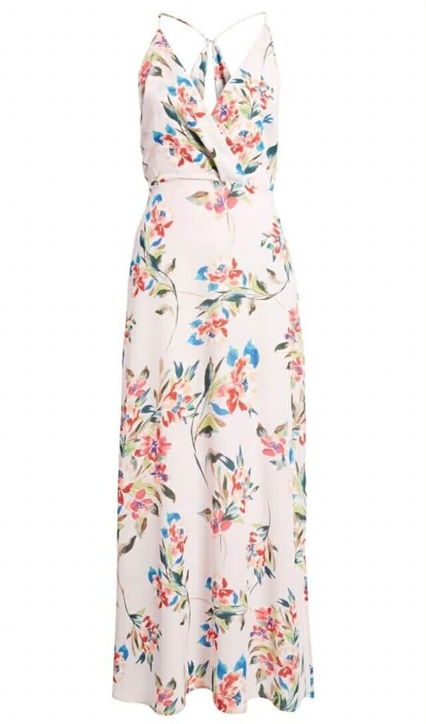 Lush Floral Maxi Dress - Size Medium
