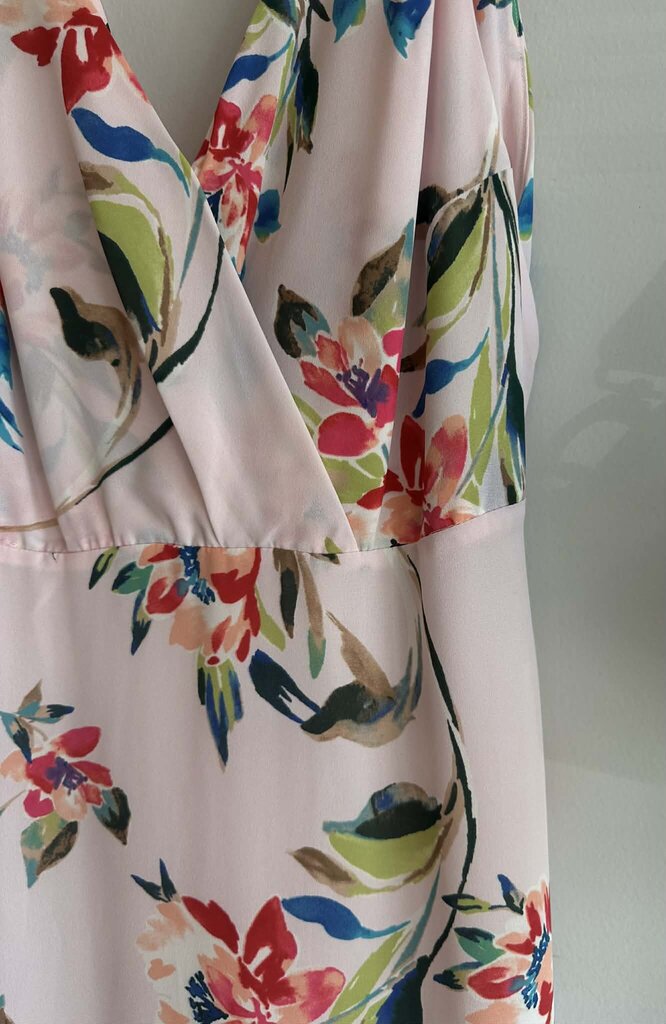 Lush Floral Maxi Dress - Size Medium