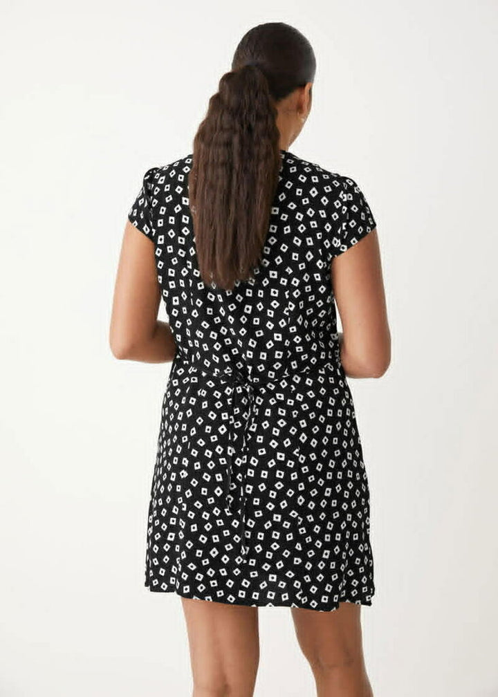 & Other Stories Printed Mini Dress - Size 4