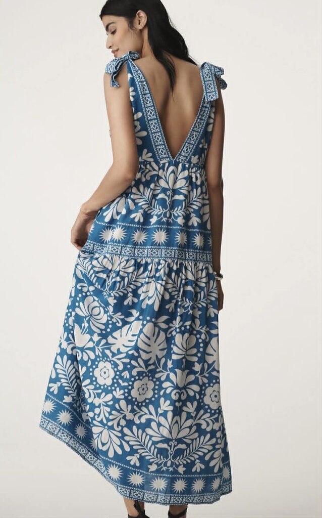 Saylor Brenna Linen Blend Maxi Dress - Size XXL(Retails $275)