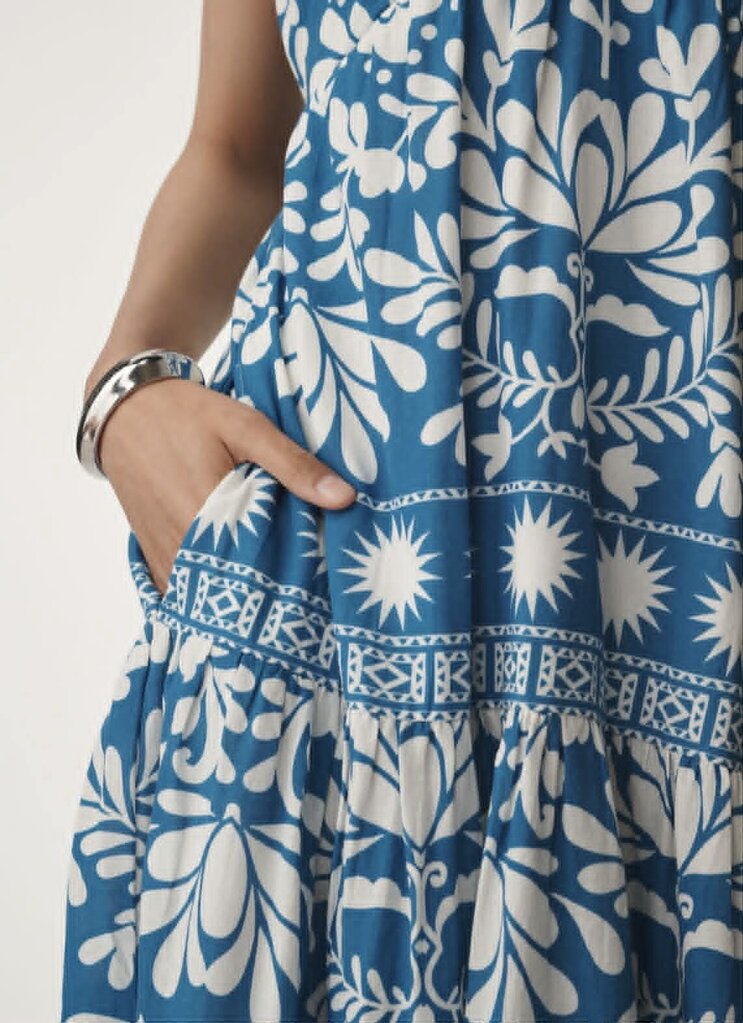 Saylor Brenna Linen Blend Maxi Dress - Size XXL(Retails $275)