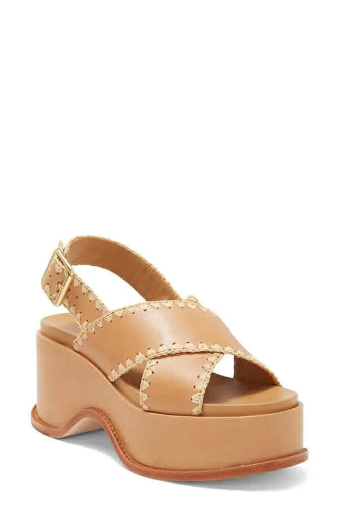 Loeffler Randall Mae Slingback Platform Sandal - Size 7
