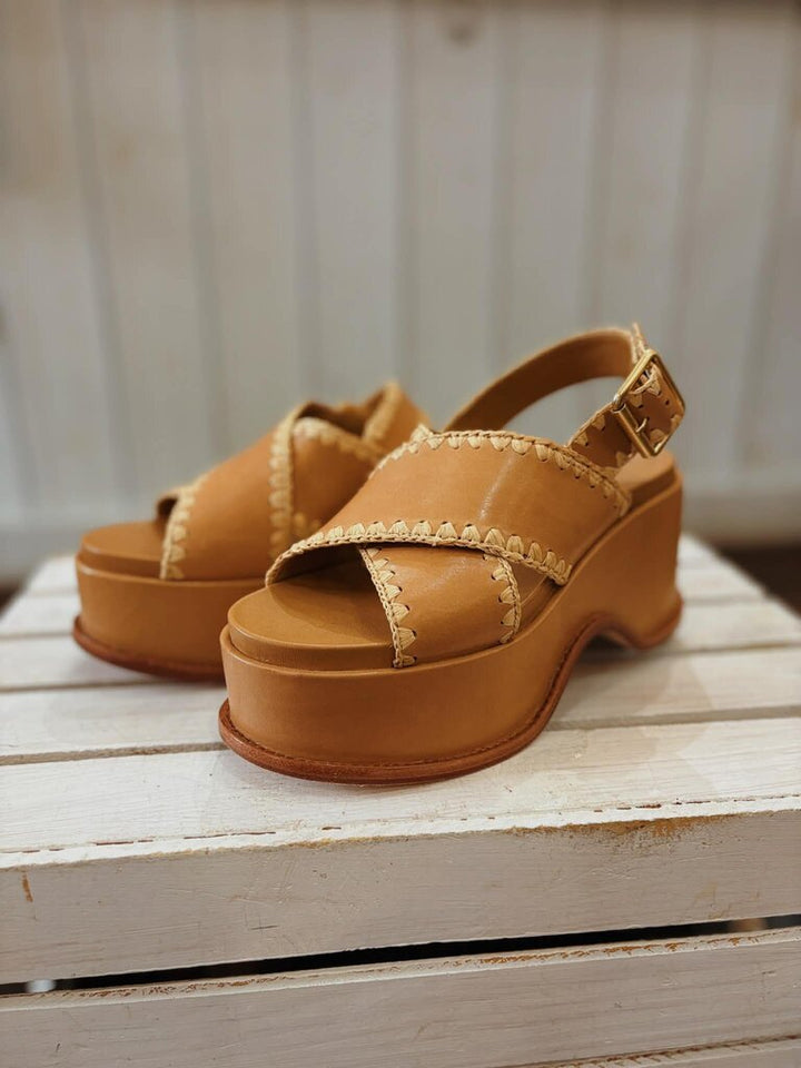 Loeffler Randall Mae Slingback Platform Sandal - Size 7