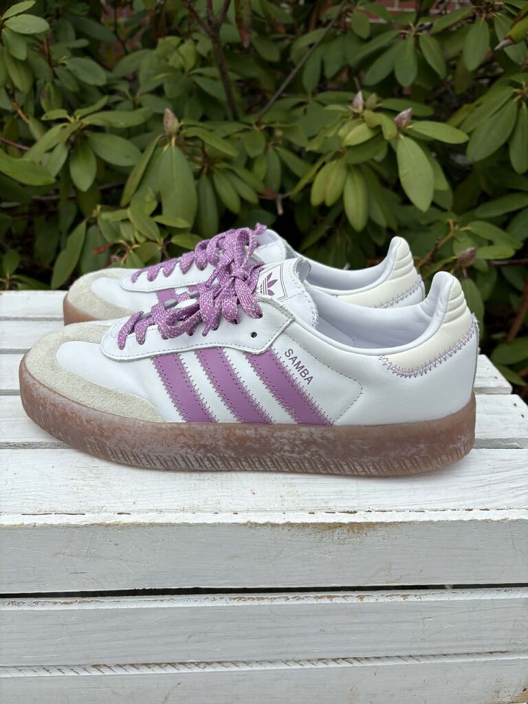 Adidas Sambae Sneakers in Preloved Purple - Size 10