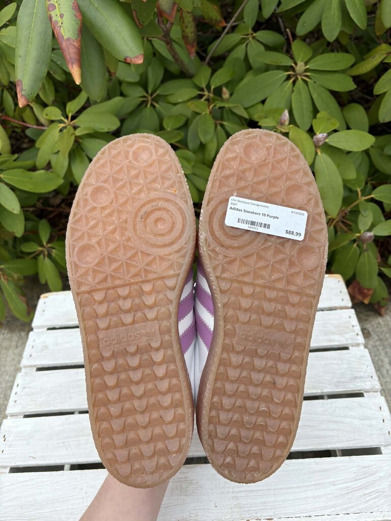 Adidas Sambae Sneakers in Preloved Purple - Size 10