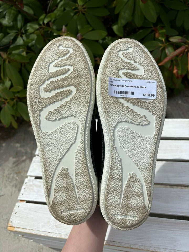 Rene Caovilla Crystal Embellishment Slip Ons - Size 38