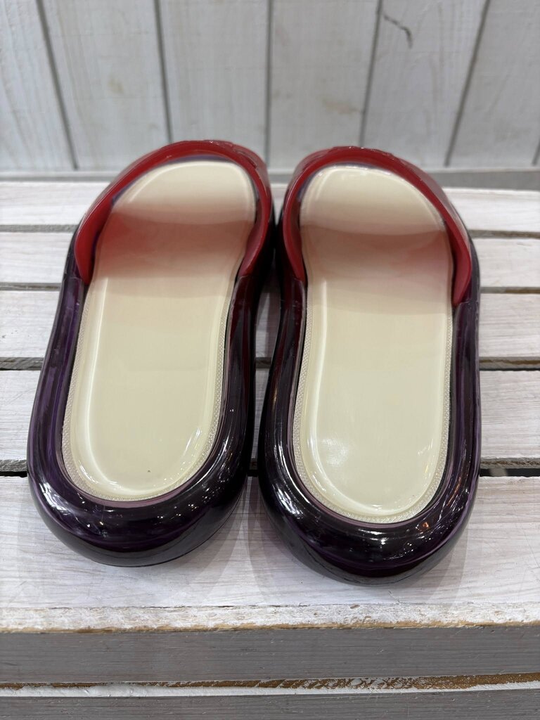 Tory Burch Bubble Jelly Slides - Size 10
