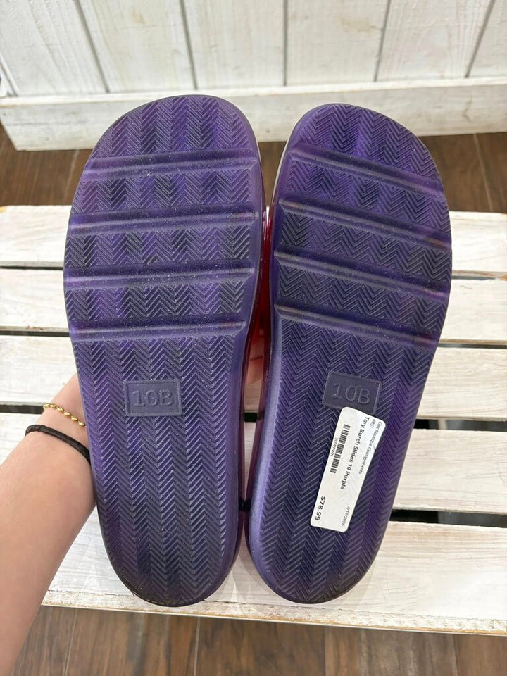 Tory Burch Bubble Jelly Slides - Size 10