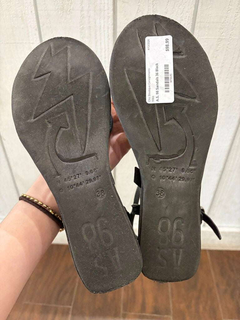A.S. 98 Labo Platform Sandals - Size 36