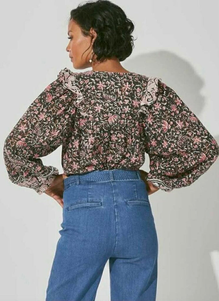 Cleobella Brynlee Blouse - Size Small