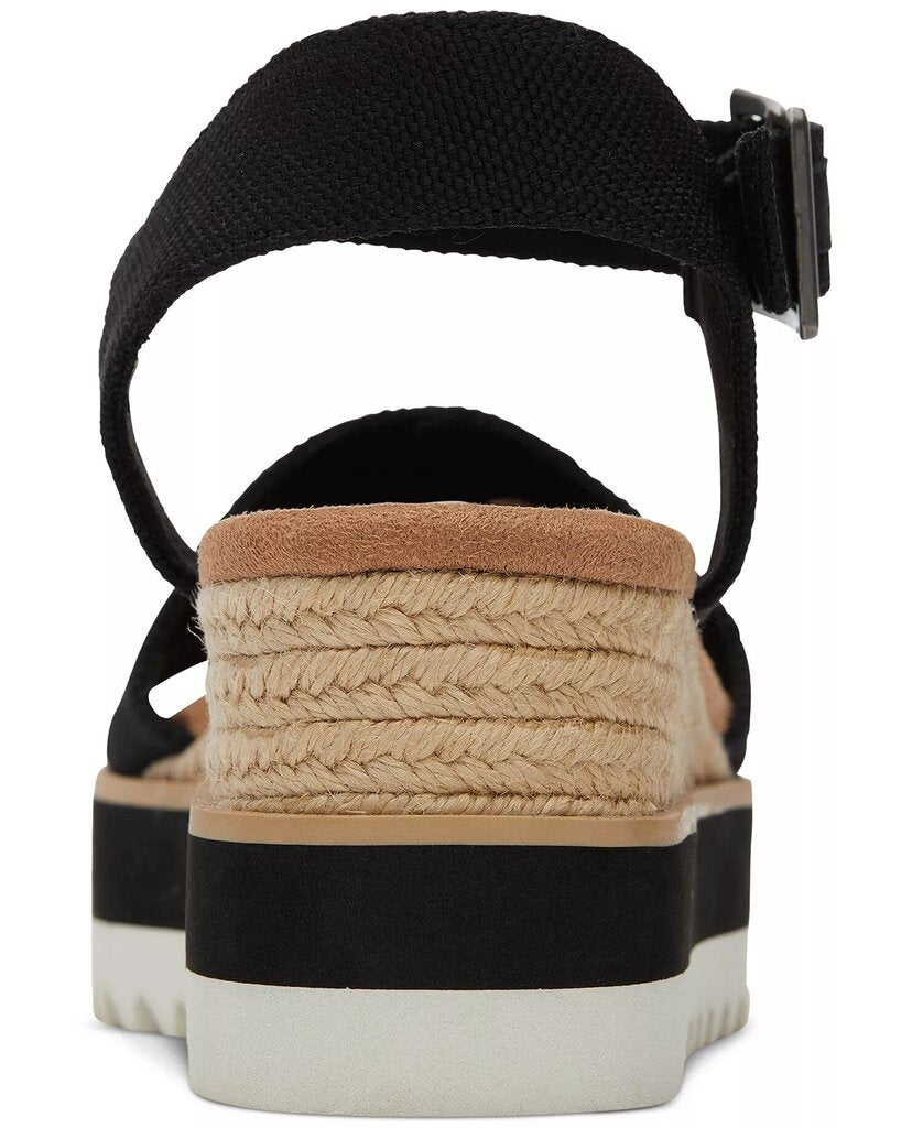 Toms NWT Diana Platform Wedge Sandals - Size 9.5