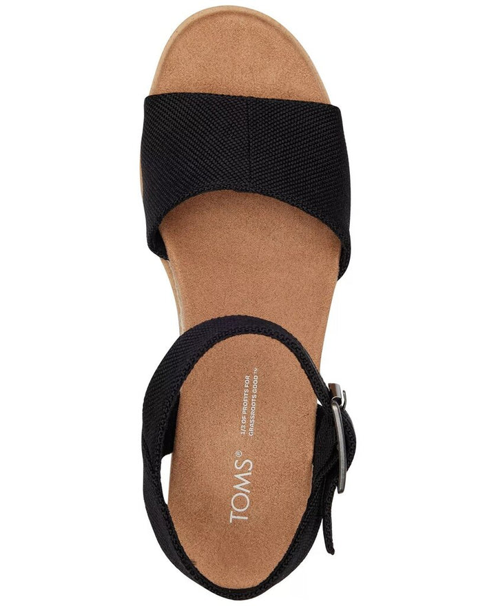Toms NWT Diana Platform Wedge Sandals - Size 9.5