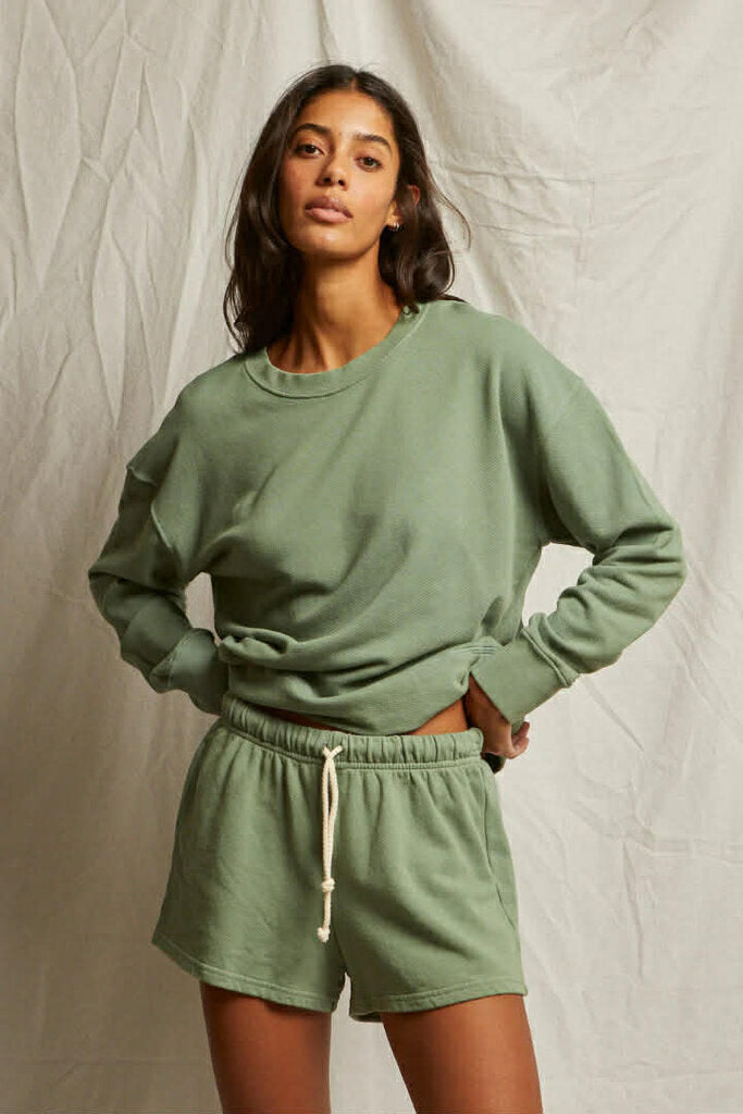 Perfectwhitetee Tyler French Terry Pullover - Size Medium (retails for $109)