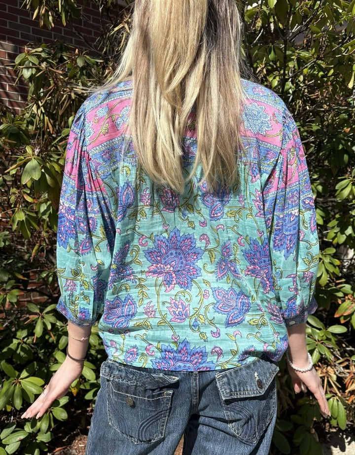 Bell Tassel Blouse - Size Small