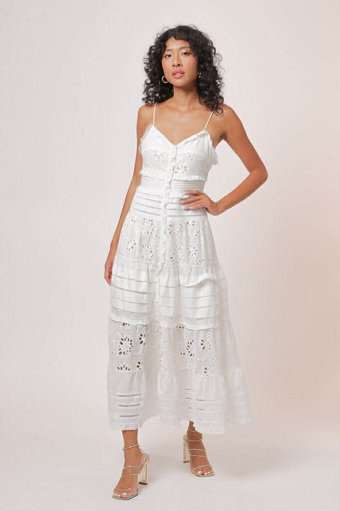Line & Dot NWT Pixie Maxi Dress - Size Medium (Retails for $175)