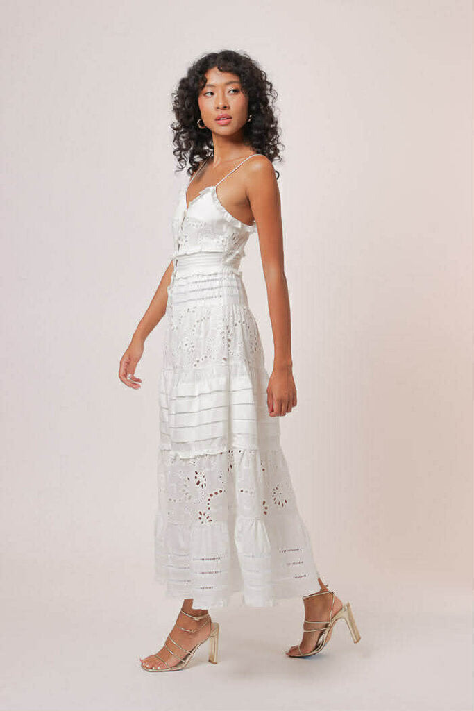 Line & Dot NWT Pixie Maxi Dress - Size Medium (Retails for $175)