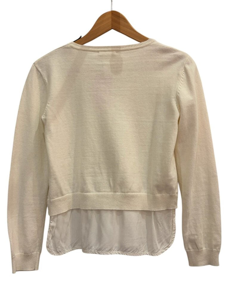 Chloe Embroidered Lace Sweater - Size 12
