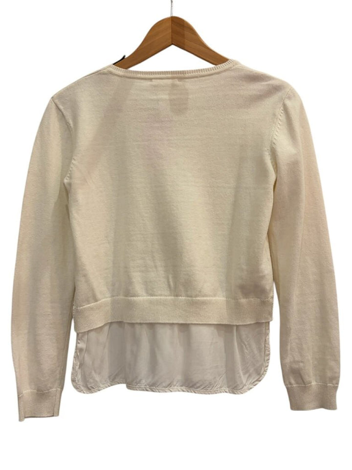 Chloe Embroidered Lace Sweater - Size 12