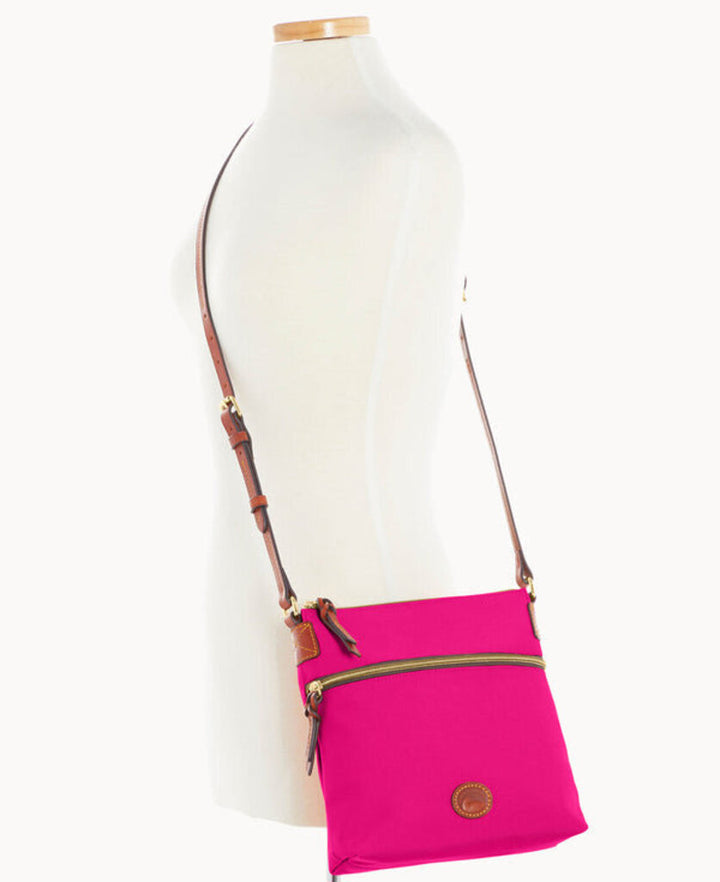 Dooney & Bourke NWT Nylon Crossbody in Fuchsia (Retails for $148)