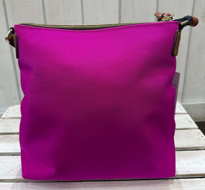 Dooney & Bourke NWT Nylon Crossbody in Fuchsia (Retails for $148)