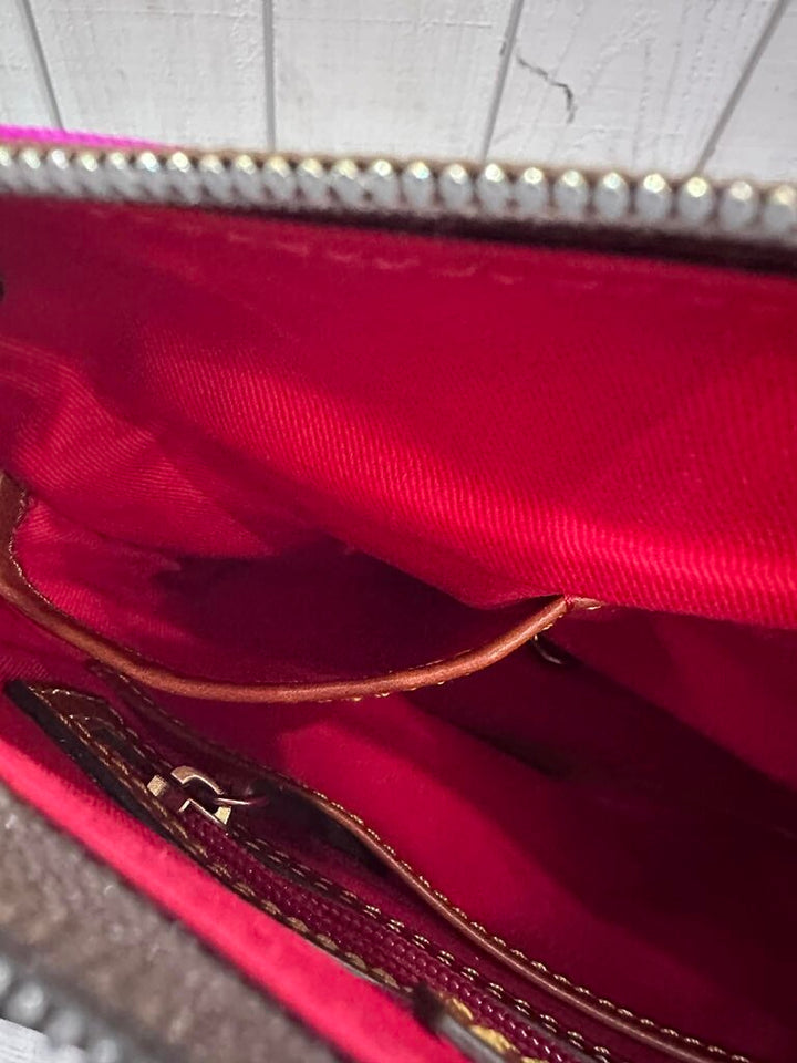 Dooney & Bourke NWT Nylon Crossbody in Fuchsia (Retails for $148)