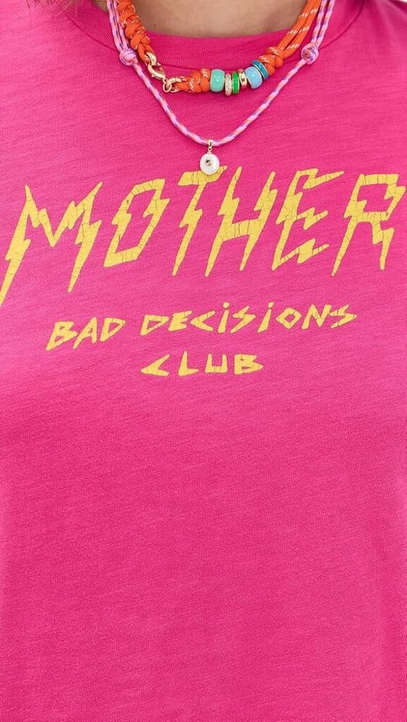 Mother The Lil Sinful Logo T-Shirt - Size Small (retails $115)