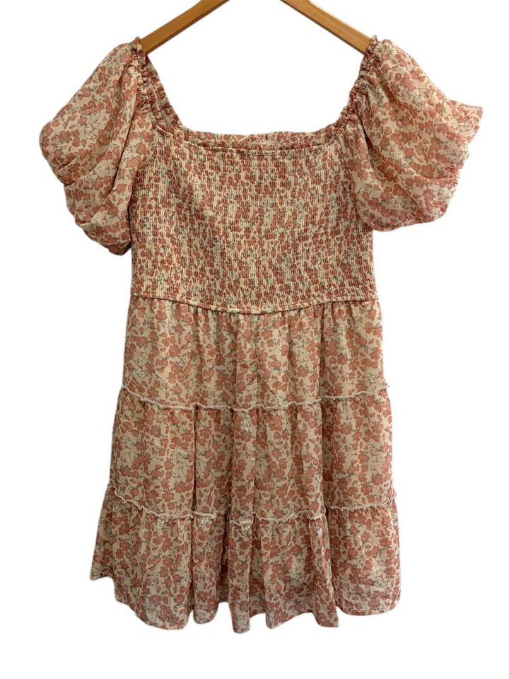 Altar'd State Jacey Floral Mini Dress - Size Large