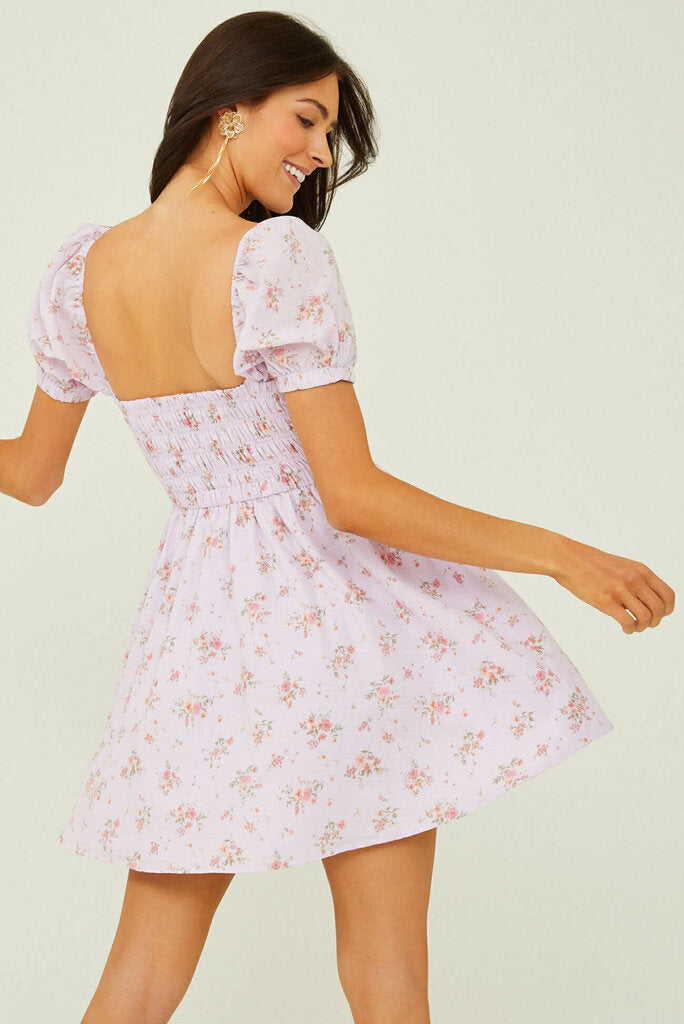 Altar'd State Sunni Smocked Floral Dress - Size XL