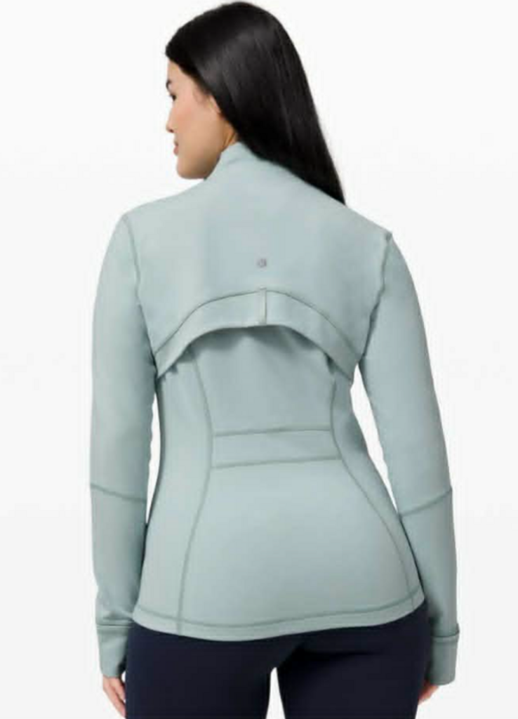 Lululemon Define Jacket In Hazy Jade - Size 10