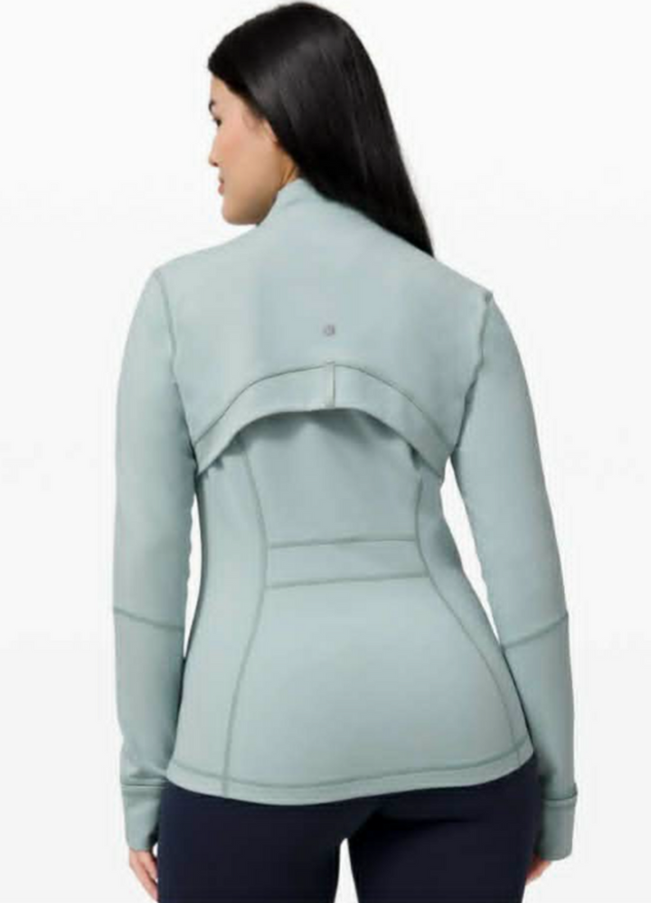 Lululemon Define Jacket In Hazy Jade - Size 10