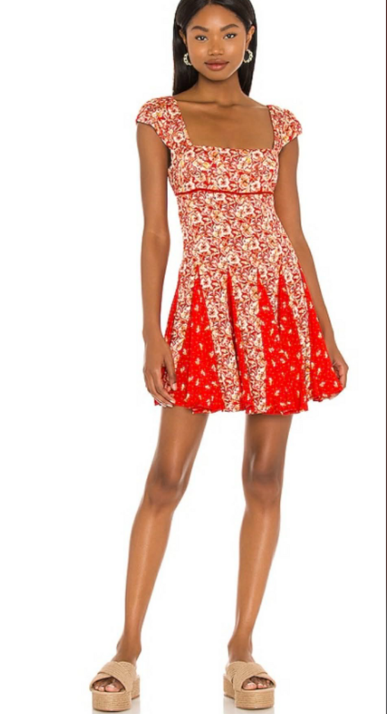 Free People Ponderosa Mini Dress - Size Large