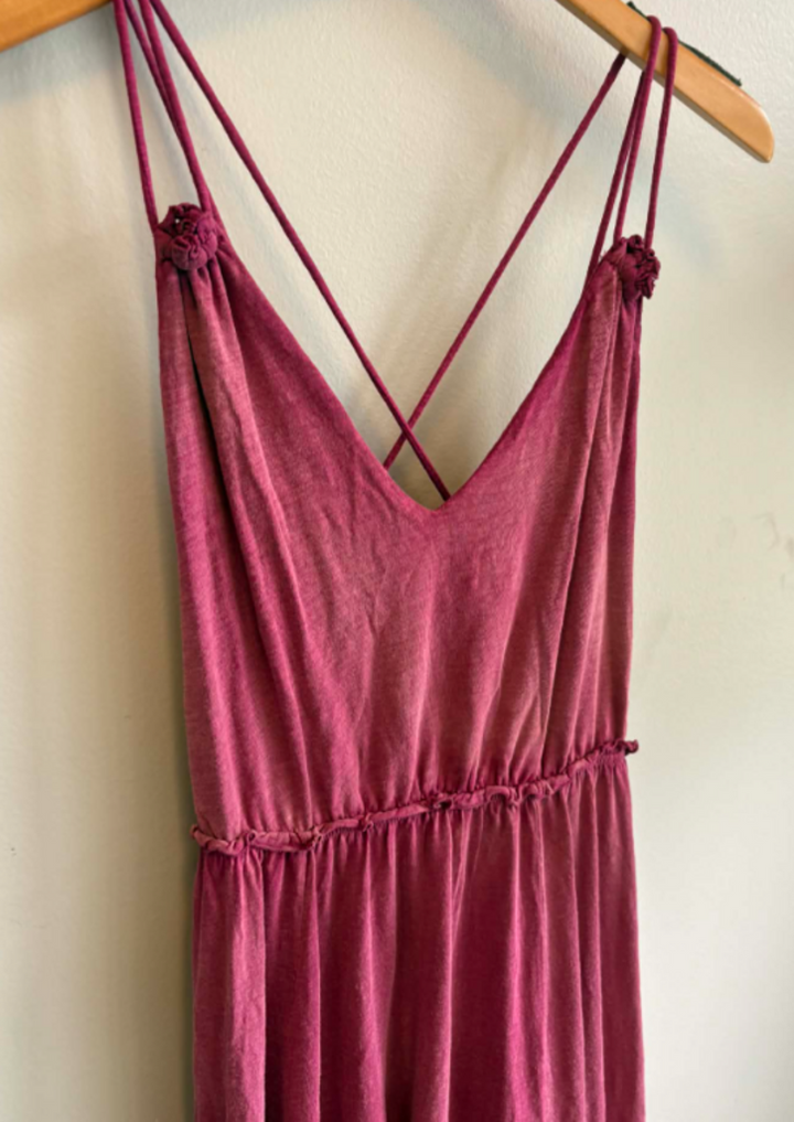 Anthropologie Ruffled Maxi Dress - Size Small