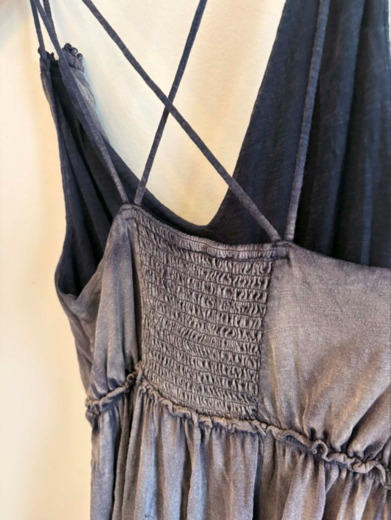 Anthropologie Ruffled Maxi Dress - Size Small