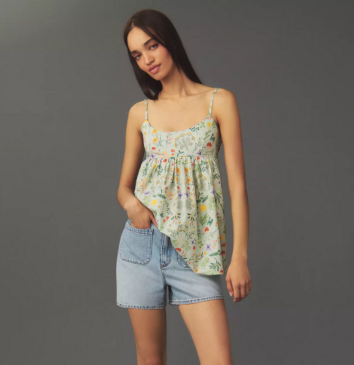 Anthropologie Hutch Scoop-Neck Babydoll Tank NWT - Size Medium