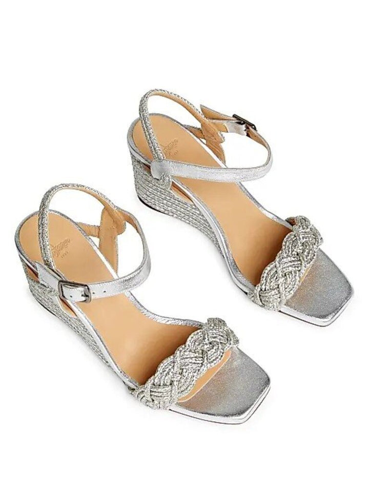 Castaner Brielle 90MM Espadrille Wedge Sandals - Size 38