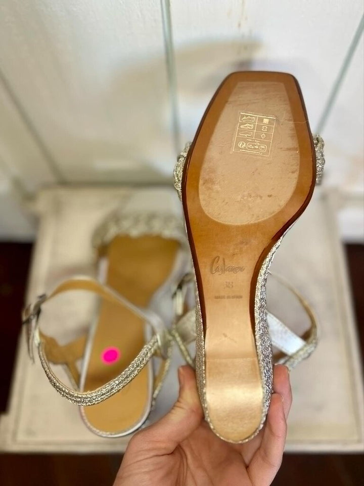 Castaner Brielle 90MM Espadrille Wedge Sandals - Size 38