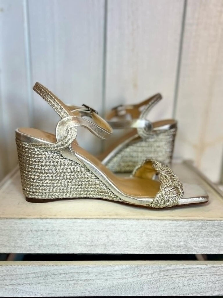 Castaner Brielle 90MM Espadrille Wedge Sandals - Size 38
