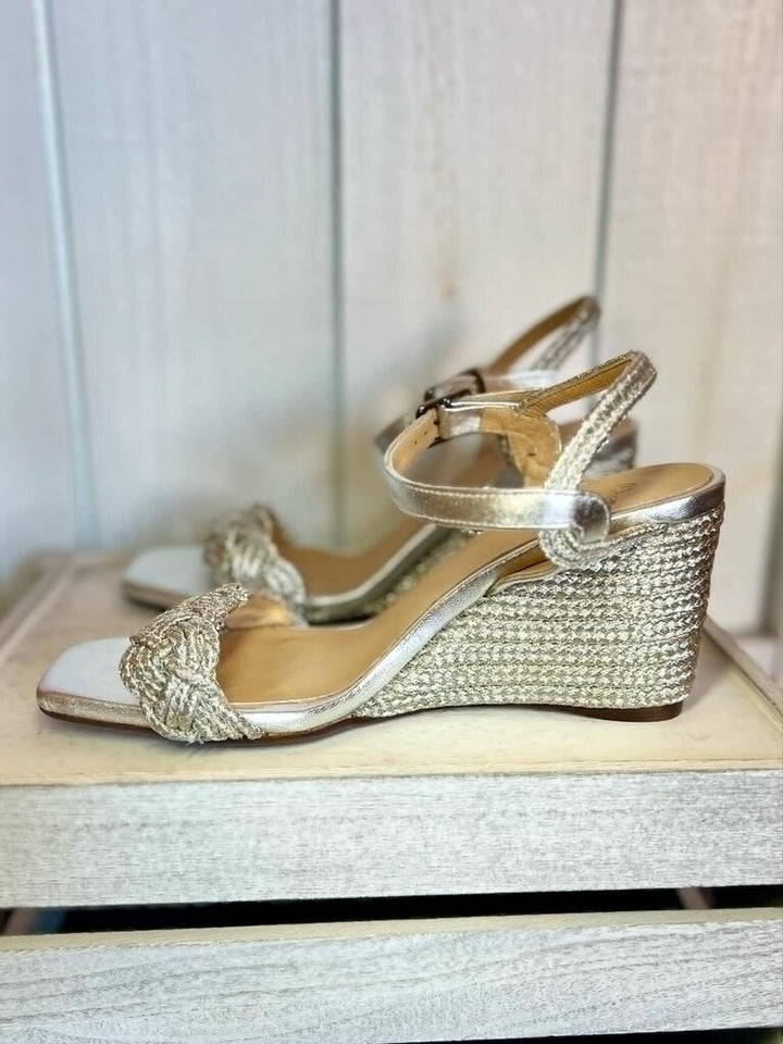 Castaner Brielle 90MM Espadrille Wedge Sandals - Size 38