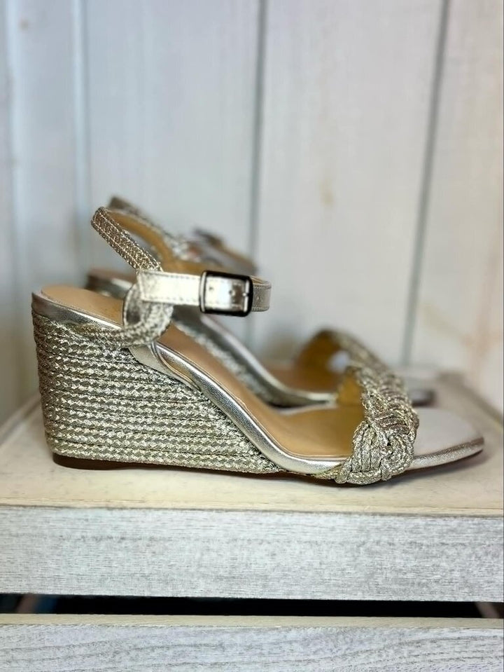 Castaner Brielle 90MM Espadrille Wedge Sandals - Size 38